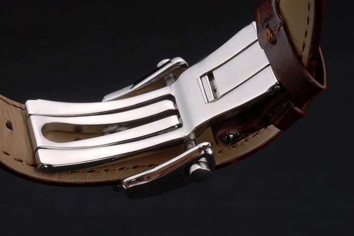 Breguet Classique Complications Stainless Steel Case Brown Leather Strap 80159-7