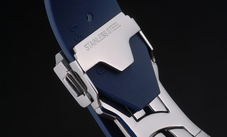 Hublot Big Bang Blue Rubber Strap Blue Checkered Dial 80198-5