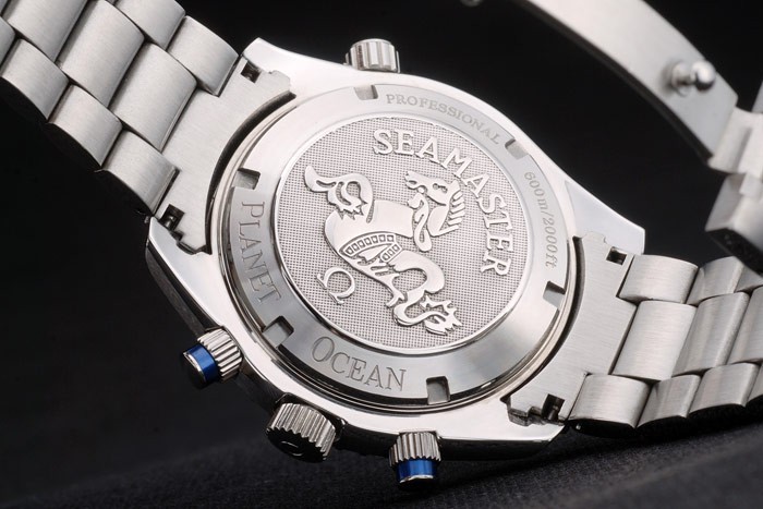 Omega Seamaster Planet Ocean Blue Tachymeter Blue Dial Stainless Steel Strap 80239-5