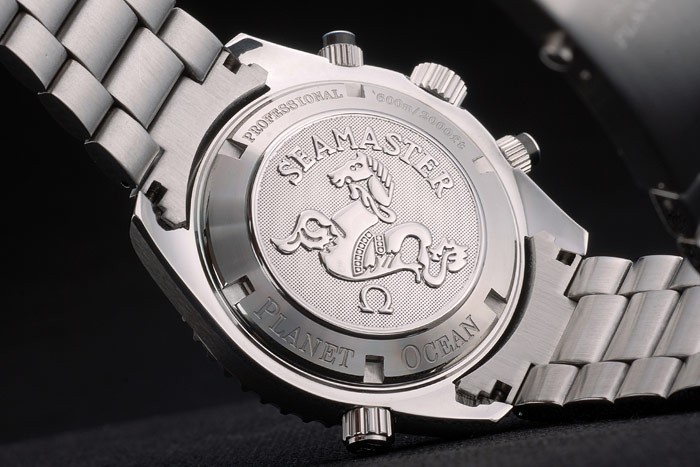 Omega Seamaster Planet Ocean Black Tachymeter Black Dial Stainless Steel Strap 80240-7