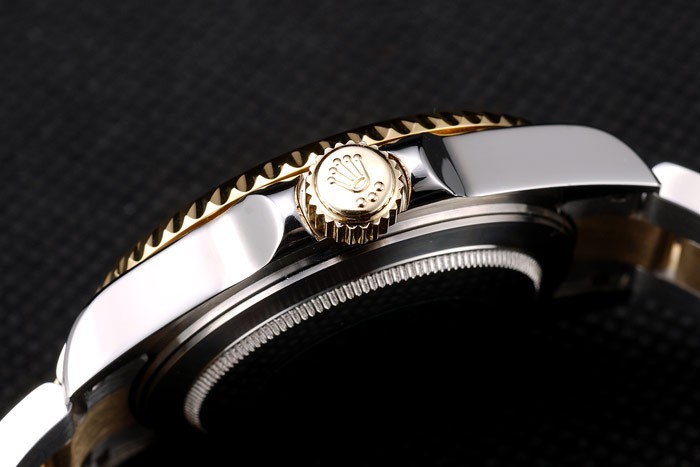 Rolex GMT Master II Gold Colored Ceramic Bezel Brown Dial Tachymeter-7
