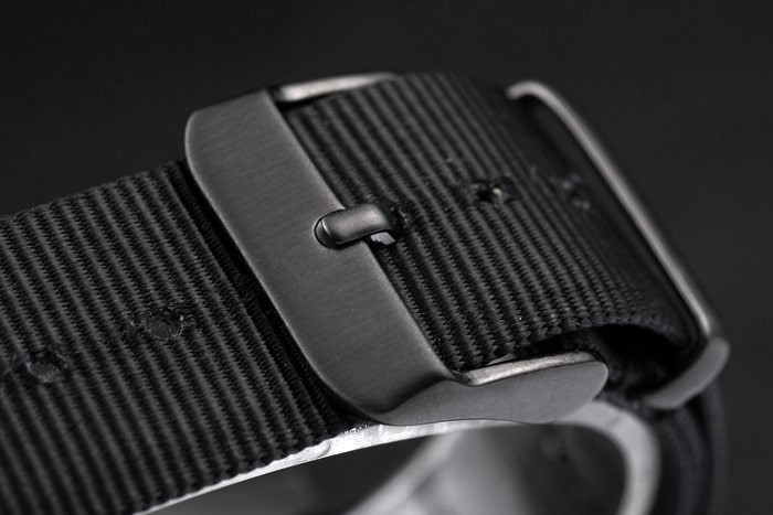 Swiss Rolex Submariner Pro-Hunter Black Fabric Strap Black Dial-3