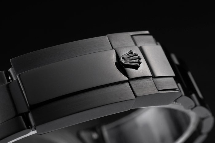 Swiss Rolex Submariner Pro-Hunter Black Steel Strap Black Dial-3