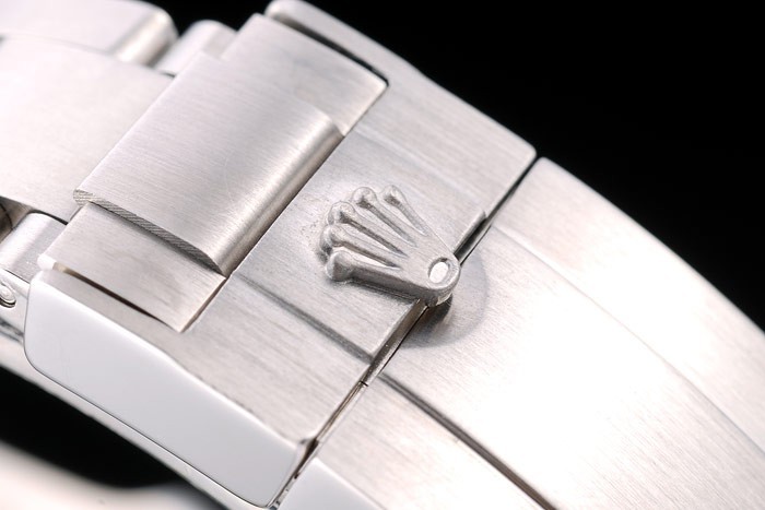 Swiss Rolex Explorer Stainless Steel White Dial Tachymeter Bezel-5
