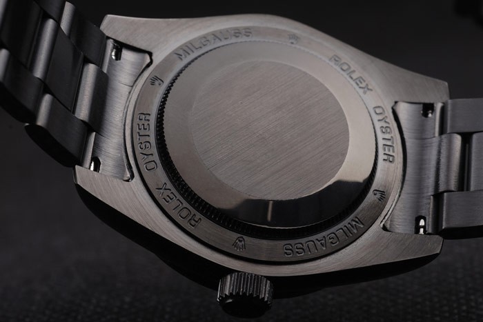 Rolex Milgauss Tinted Green Saphire Pro-Hunter Black Dial-6