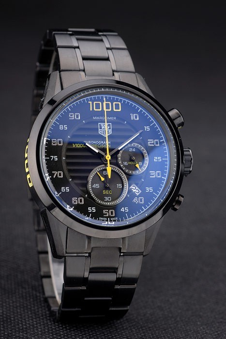 Tag Heuer Mikrotimer Flying 1000 Stainless Steel Black 7914-2