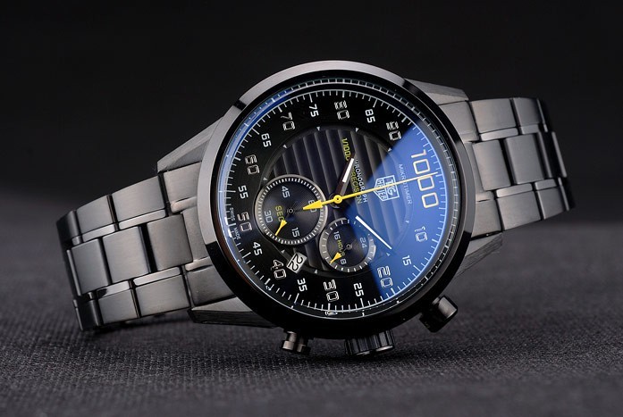 Tag Heuer Mikrotimer Flying 1000 Stainless Steel Black 7914-3