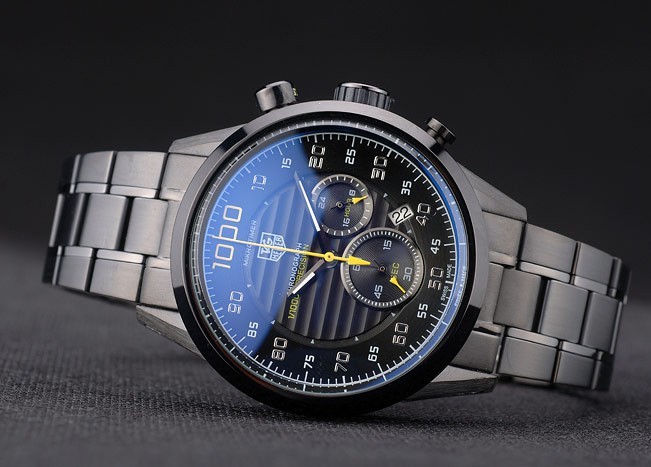 Tag Heuer Mikrotimer Flying 1000 Stainless Steel Black 7914-4