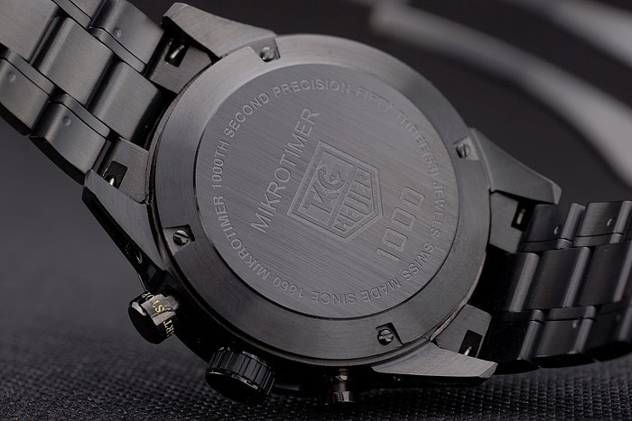 Tag Heuer Mikrotimer Flying 1000 Stainless Steel Black 7914-7