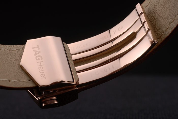 Tag Heuer Carrera Pendulum Brown Leather Strap 7918-7