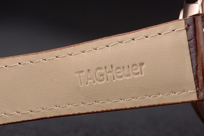 Tag Heuer Carrera Pendulum Brown Leather Strap 7918-8