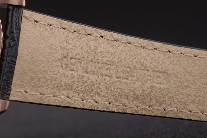 Tag Heuer Carrera Pendulum Black Leather Strap 7919-7