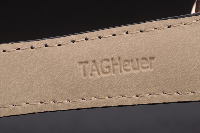 Tag Heuer Carrera Pendulum Black Leather Strap 7919-8