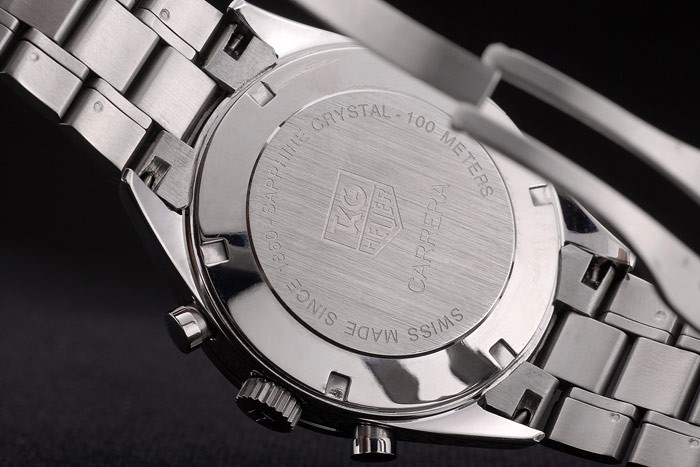 Tag Heuer Carrera White Dial Stainless Steel Strap 7925-6