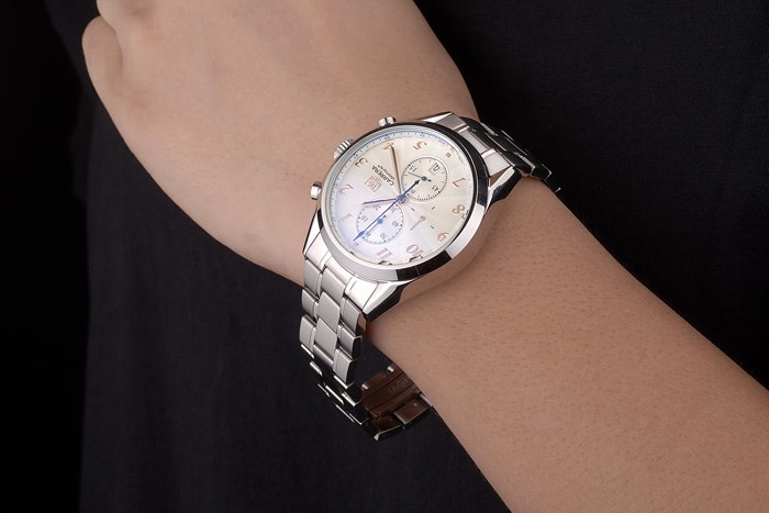Tag Heuer Carrera White Dial Stainless Steel Strap 7925-8