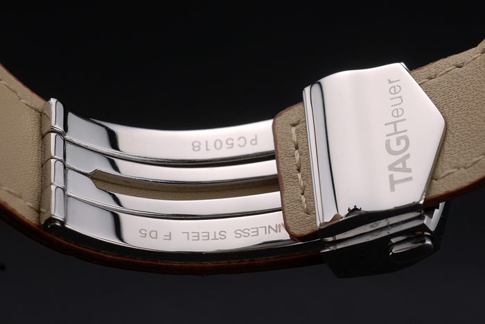 Tag Heuer Mikrograph Limited Edition Brown Leather Strap 7916-7