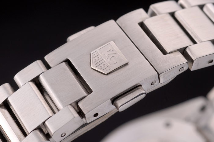 Tag Heuer Carrera Stainless Steel Case and Strap Black Dial 7909-5