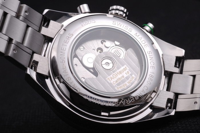 Black Carrera Replica Watches 3756-8