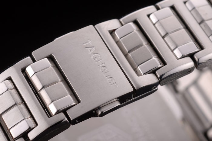 Tag Heuer Monaco Mikrograph Stainless Steel Strap Black Dial 7922-5