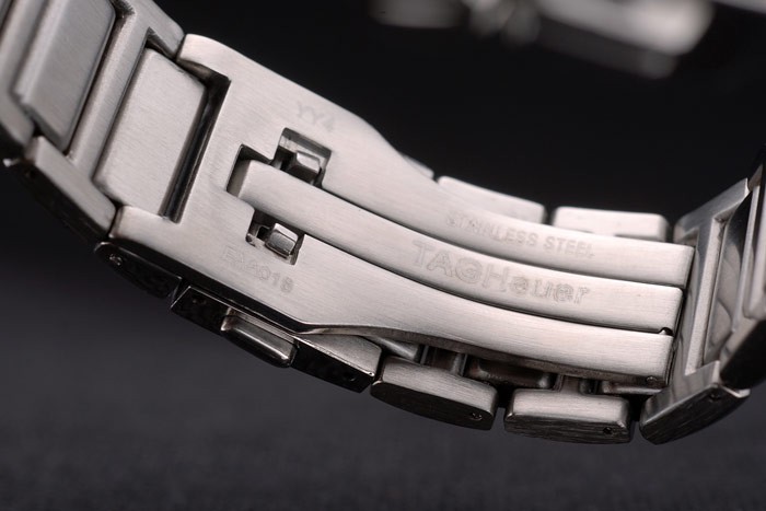 Tag Heuer Monaco Mikrograph Stainless Steel Strap Black Dial 7922-6