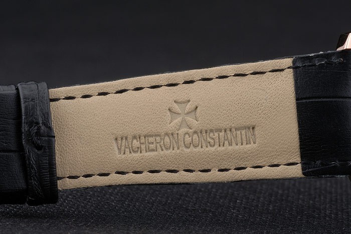 Vacheron Constantin Replica Watches Luxury Leather 80167-6