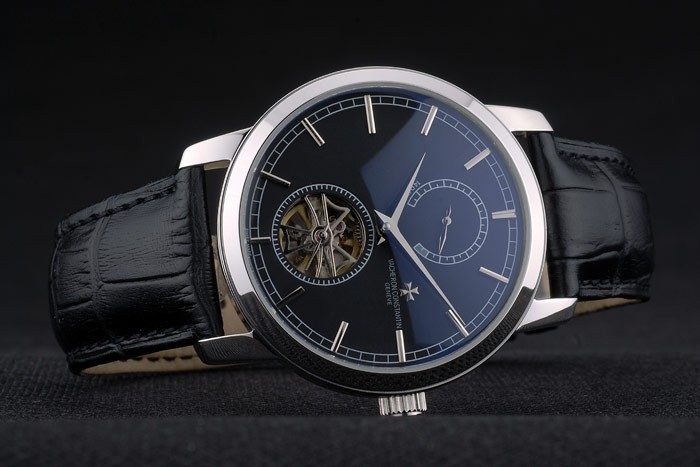 Vacheron Constantin Replica Watches Luxury Leather 80170-3