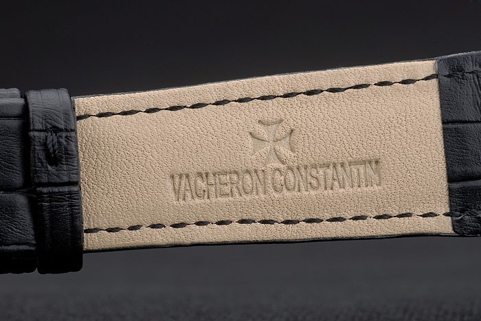 Vacheron Constantin Replica Watches Luxury Leather 80170-7